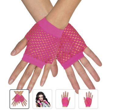 Handschuhe neonpink