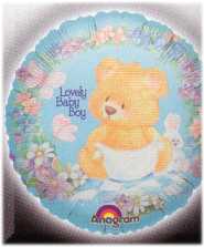 Motivballon-B�r Baby Boy