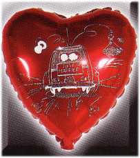 Just married Luftballons