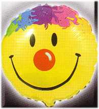 Folienballon-Smile Face