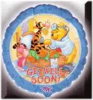 Folienballon-Get well Pooh