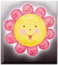 Folienballon-Chatterbox Pink