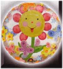 Folienballon-Insider Blume