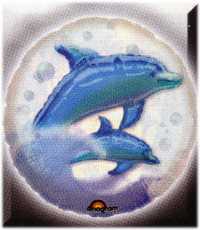 Folienballon-Insider Delfin