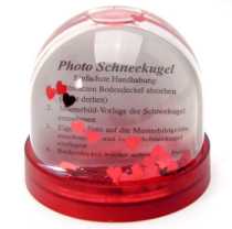 Valentinstag - Schneekugel
