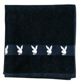 Playboy Handtuch Schwarz 50x100 cm