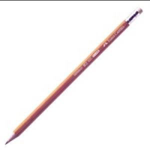 FABER-CASTELL BLEISTIFT NATUR MIT RADIER