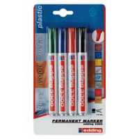 EDDING PERMANENT MARKER - 4er Set