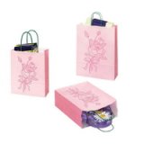 Papier Tragetasche Pink Rose,250 St