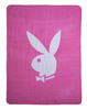 Playboy-Kuscheldecke Darkpink