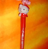 Hello Kitty-Kugelschreiber am Band