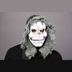 Halloween-Totenkopf Latex Maske