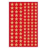 Weihnachts-276 x Sticker golden Stars