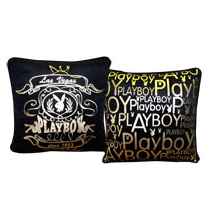 Playboy Crest Kissen, gold