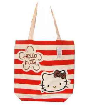 Hello Kitty Tragetasche Spangle rot