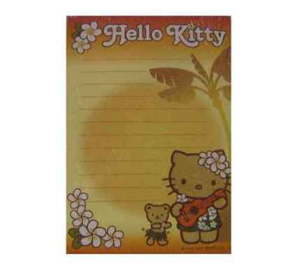 Hello Kitty Notizblock Lei
