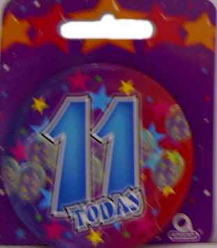 Geburtstag - Party Anstecker 11