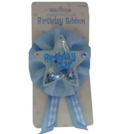 Geburtstag - Anstecker mit Schleife