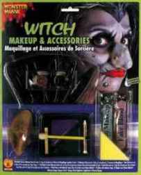 Halloween -Hexe Schmink Set