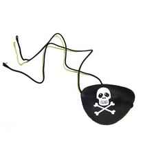 Halloween - Augenklappe Totenkopf