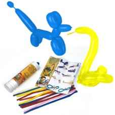100 Modellierballons mit Pumpe