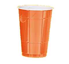 Halloween - Partygeschirr - ORANGE