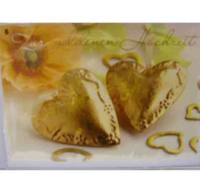 Gl�ckwunschkarte - Goldene Hochzeit