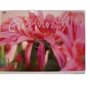 Gl�ckwunschkarte - Gl�ckwunsch