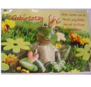 Gl�ckwunschkarte - Geburtstag