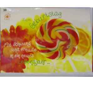 Gl�ckwunschkarte - Geburtstag