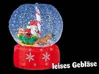 Weihnachten - Riesen Schneekugel