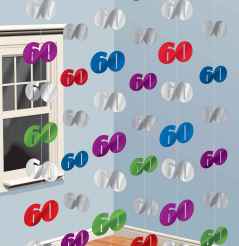 Geburtstag H�ngegirlande 60