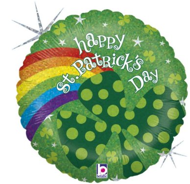 St. Patricks Day Folienballon