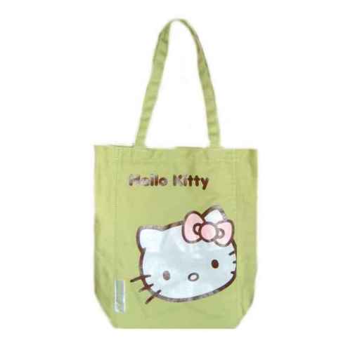 Hello Kitty Leinentasche Face KHAKI