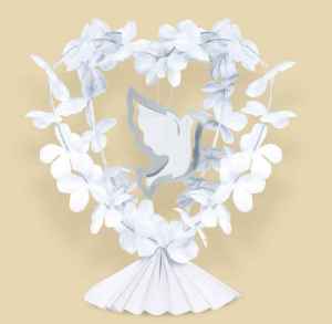 Hochzeit - 3 DTischaufsteller Taube