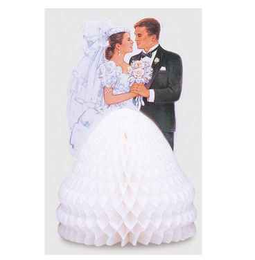 Hochzeit - 3 DTischaufsteller Brautpaar