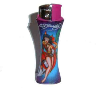 Ed Hardy Feuerzeug Rose Devil