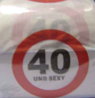 Geburtstag - Toilettenpapier 40