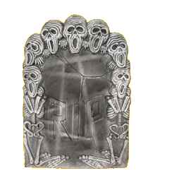 Grabstein Totenk�pfe RIP Granitlook