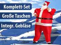 Weihnachtsmann-Kost�m, selbstaufblasend