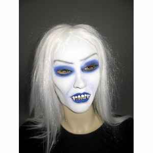 Halloween - Latexmaske Gothic-Vampirin