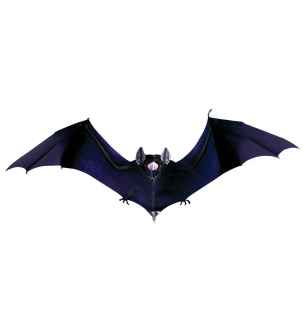 Halloween - 3 D Fledermaus