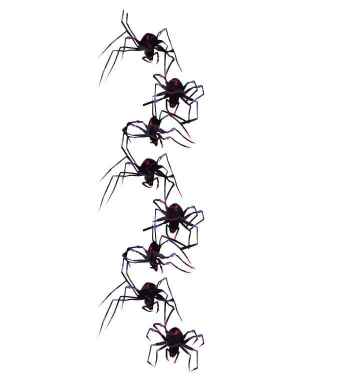 Deckenh�nger Spinne Schwarze Witwe