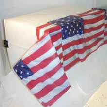 USA - Party Papier Tischdecke