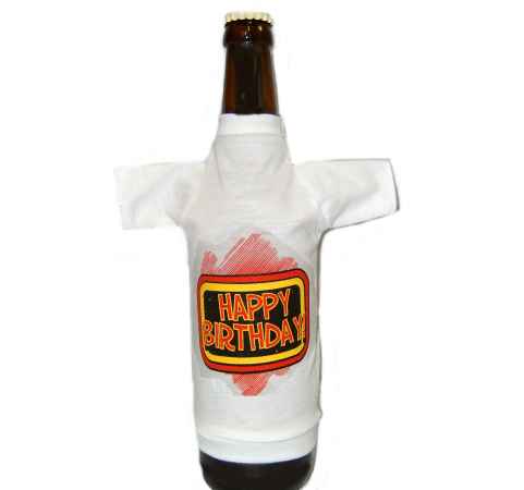 Geburstag - Bierflaschen Shirt
