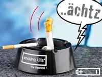 Fluppy, der hustende Aschenbecher