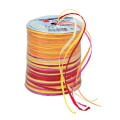 Geschenkbandspule Raffia Pearl gelbrot