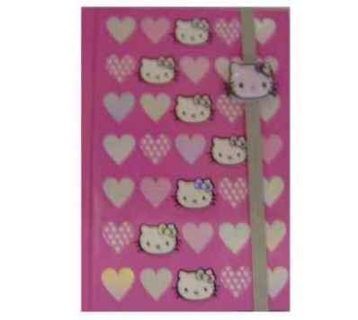 Hello Kitty - A6 Notizbuch Hearts