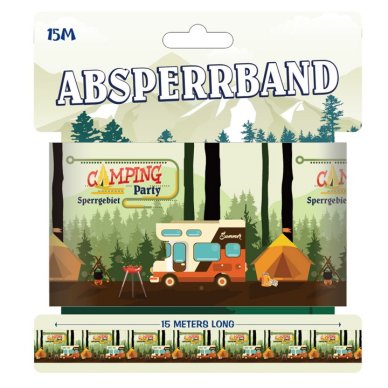 Absperrband Camping Wohnmobil