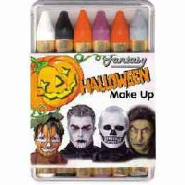 Halloween - 6x Make up Stifte